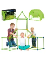 132Pcs Magic Fort Glow Tent Building Kit - Image 3