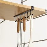 Kitchen Storage Rack Cupboard Hanging Hook Hanger Storage Organizer Holder - Image 5