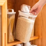Laundry Detergent Dispenser with Measuring Cup