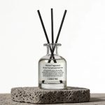 Luxury Transparent Diffuser Glass Bottle Home Scents Fragrance Aroma Round Essential Oil Aromatherapy Bottle With Lid - Image 2