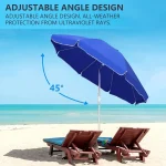 Parasol Garden Patio Umbrella Sun Shade Umbrella Beach Round retractable outdoor umbrella