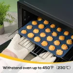 Mini Muffin Tray 24 Cup Muffin Pan 35x27x2cm - Image 7