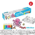 Coloring Scroll Doodle Book for Kids - Image 3