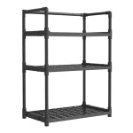 Kitchen Storage Organizer Three-Layer Spice Rack Multi-Functional Storage Rack - Image 4