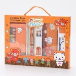 Cartoon Crayon Student Stationery Set - Image 4