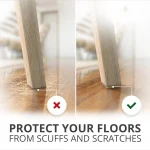 Square Table Foot Pad Set Of 4 pcs - Image 4